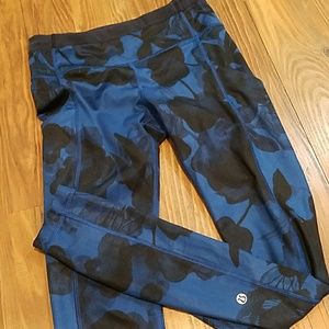 Lululemon inky floral speed tights 4